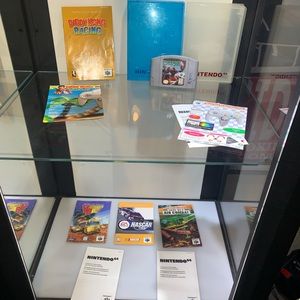 Nintendo 64 video game and manuals bundle